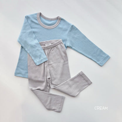 Bamboo Color Block Home Wear Set