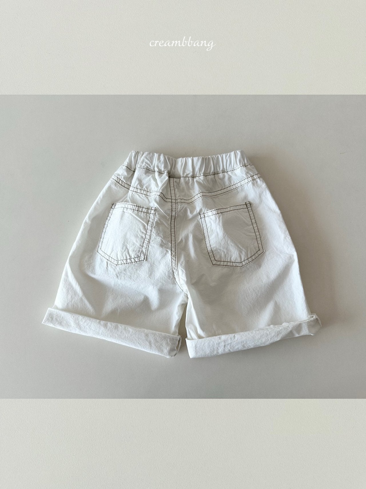 [PRE-ORDER] Stitch Color Block Cotton Pants