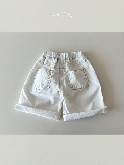 [PRE-ORDER] Stitch Color Block Cotton Pants