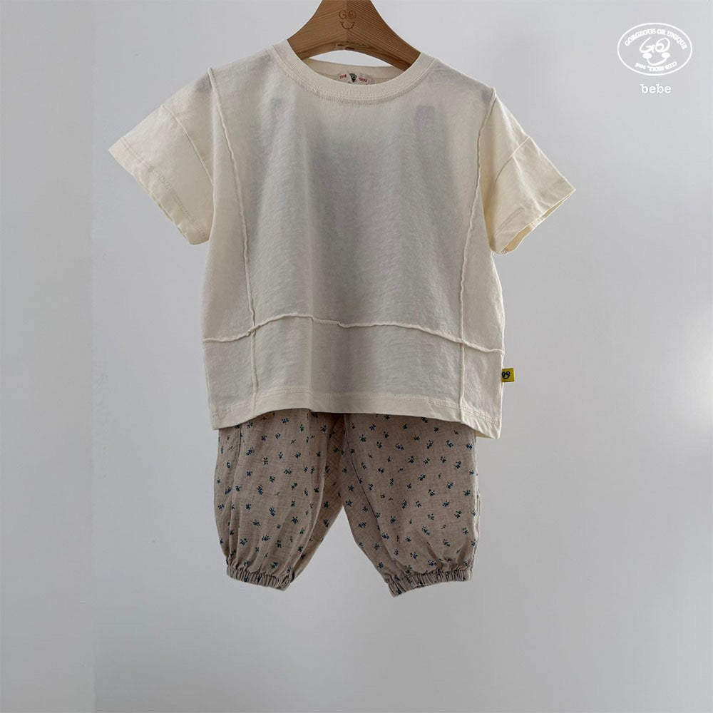[PRE-ORDER] Pin-Tuck Half Baby T-Shirts
