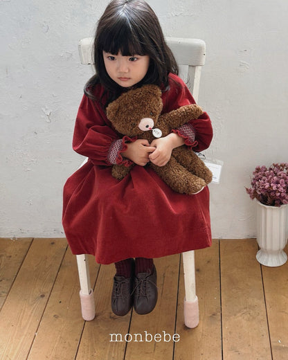 [PRE-ORDER] Corduroy Smocking Dress