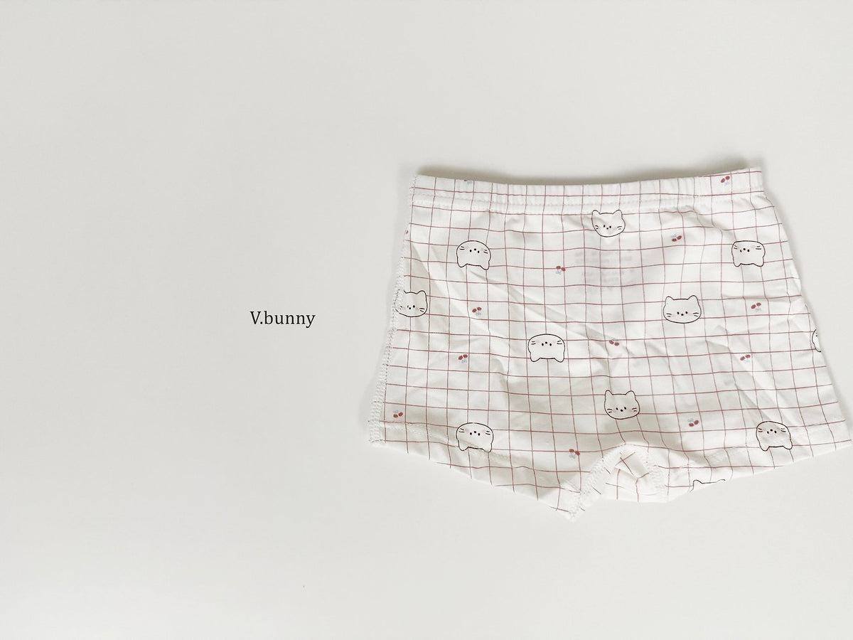 [PRE-ORDER] Cat Muffin Girls' Underwear Set