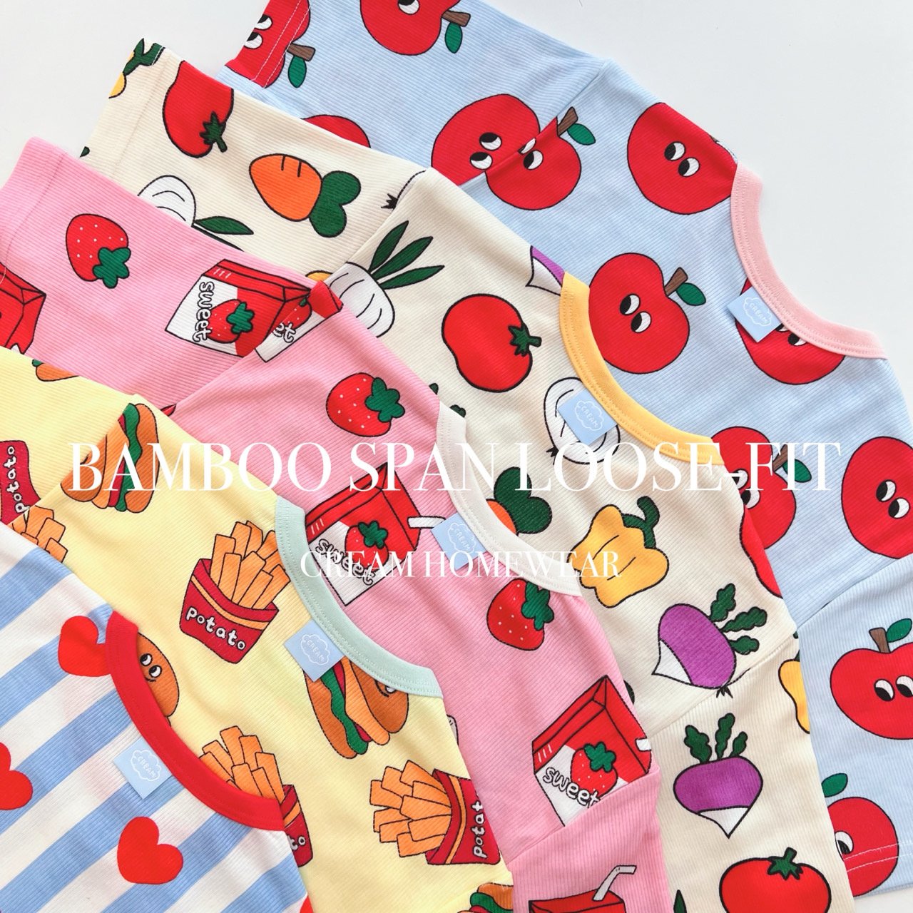 Joyful Bamboo Loose-Fit Home Wear Set