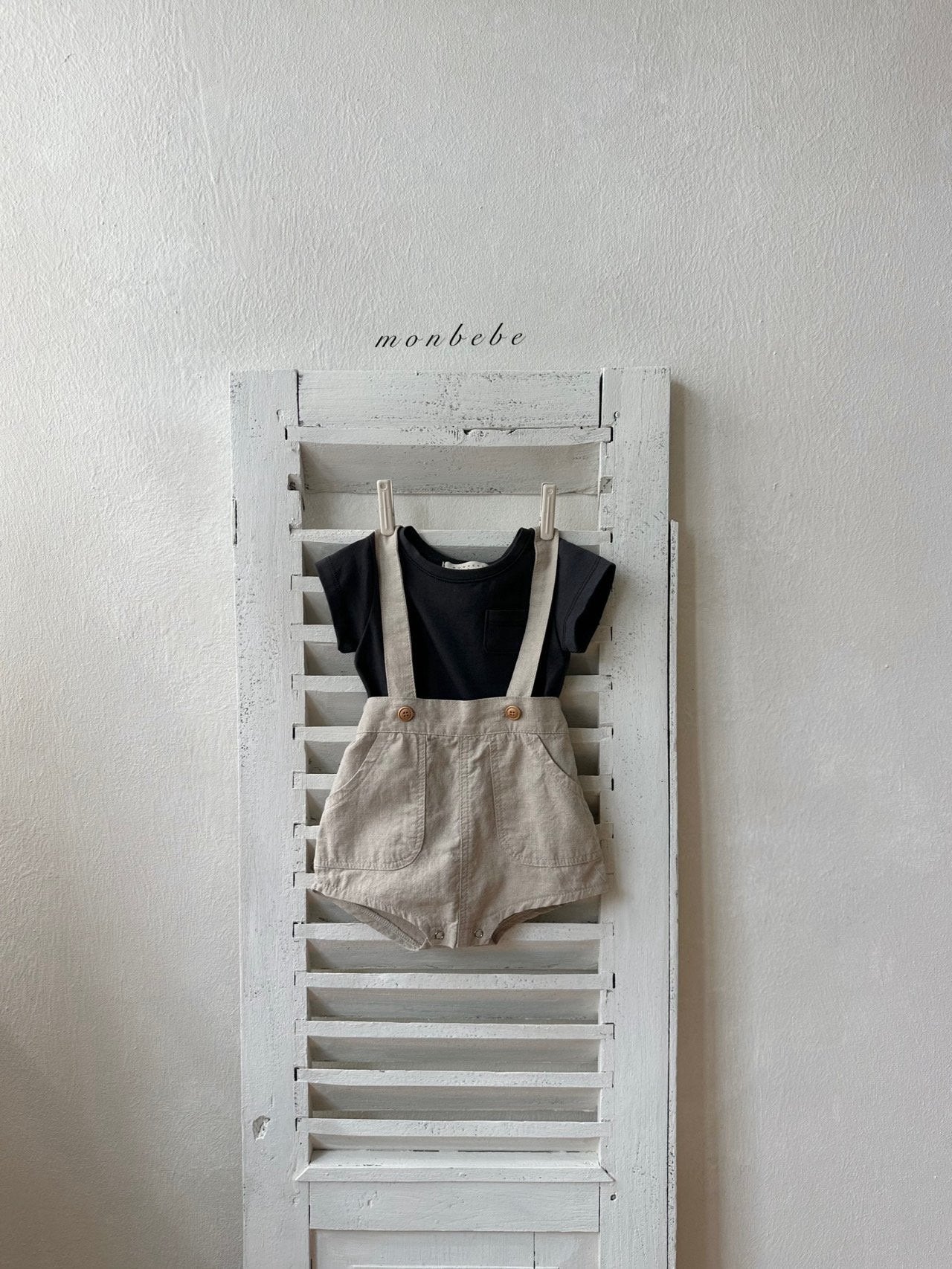 [PRE-ORDER] Linen Suspender Shorts