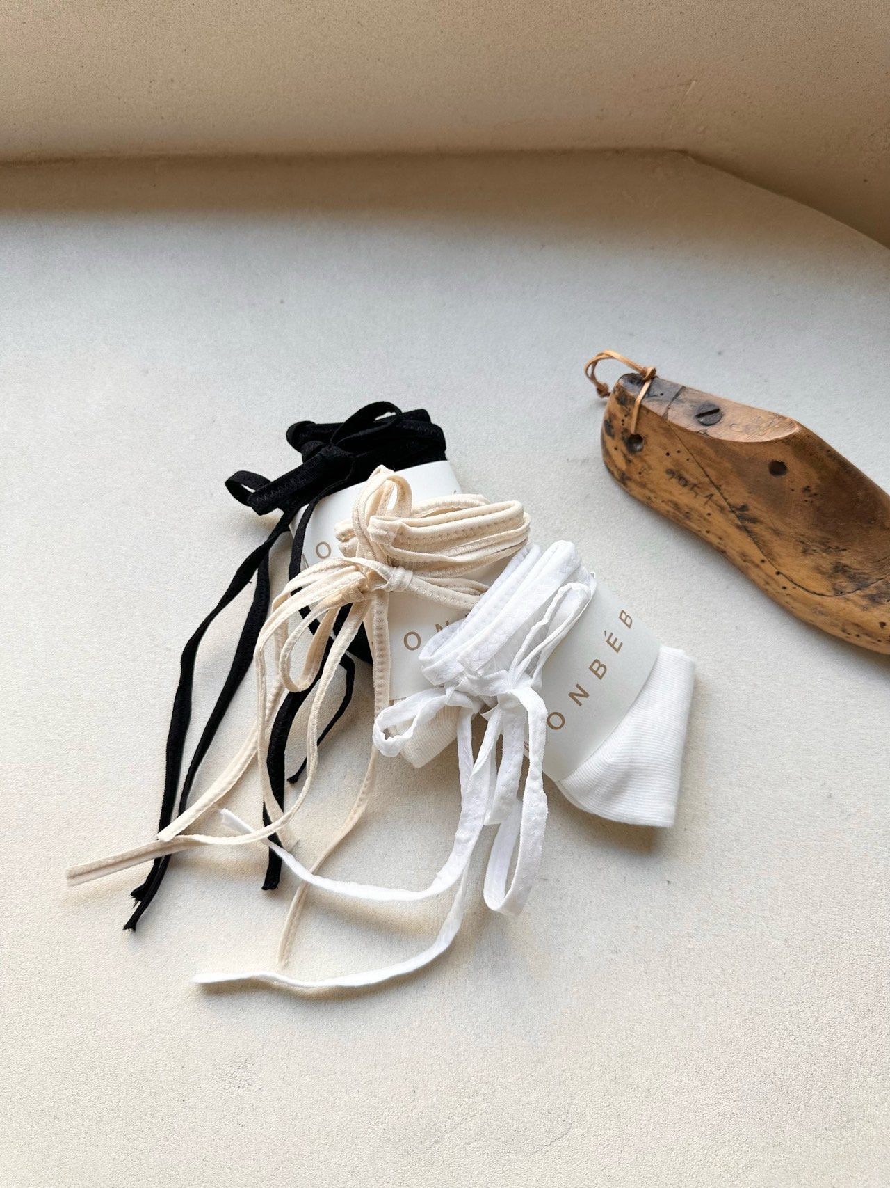 Ballerina Socks [Ivory, Black/L(4-5yr)]