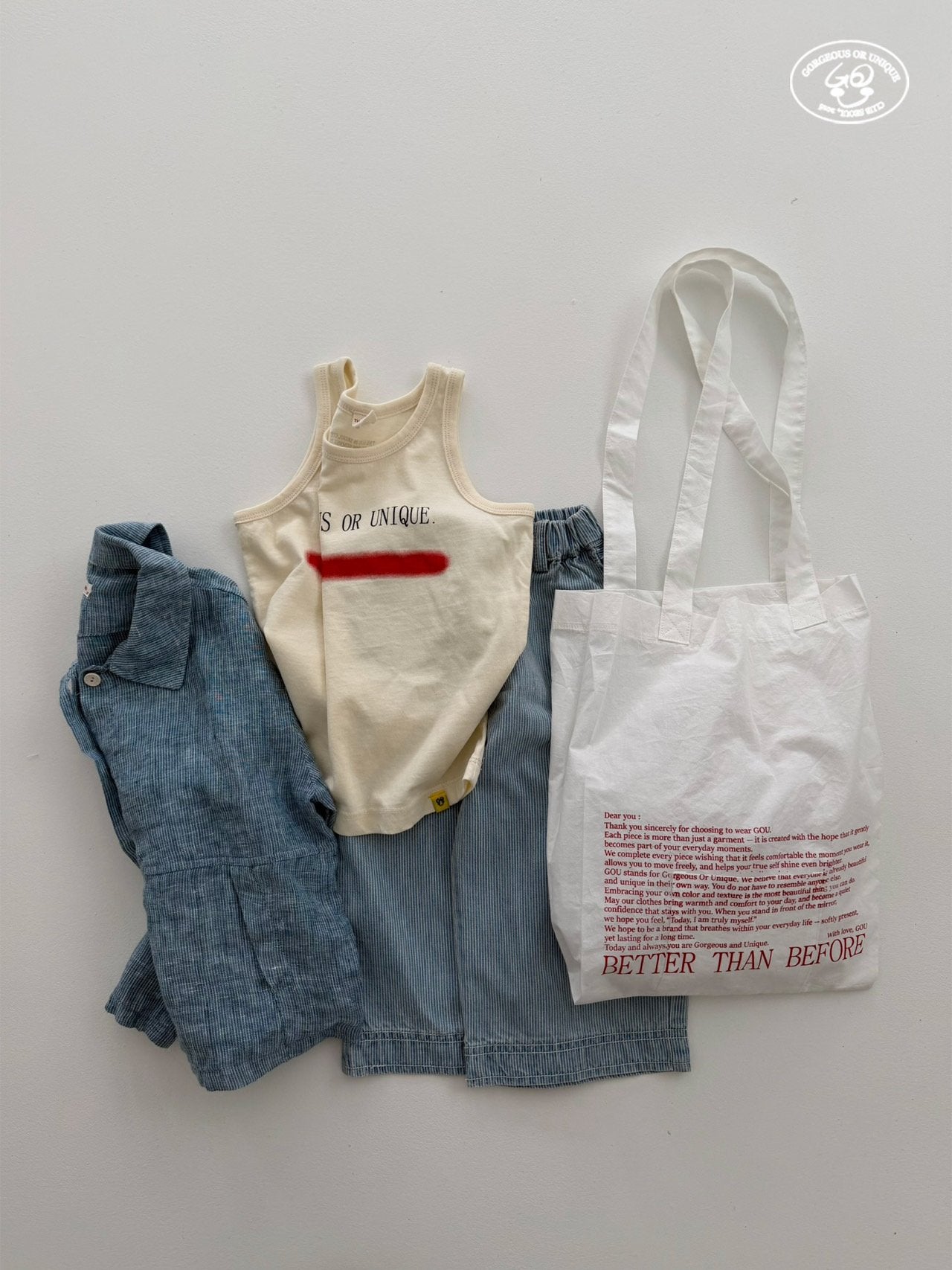 [PRE-ORDER] Yogurt Sleeveless T-Shirts