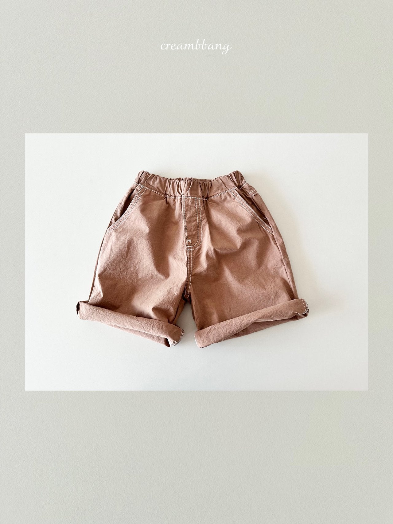 [PRE-ORDER] Stitch Color Block Cotton Pants