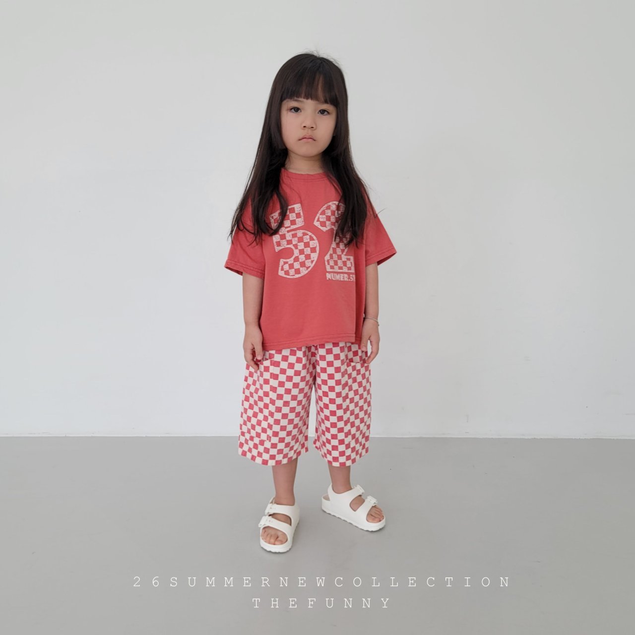 Number T-Shirts [Red/XS(1-2yr), S(2-3yr)]