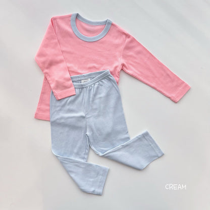 Bamboo Color Block Home Wear Set