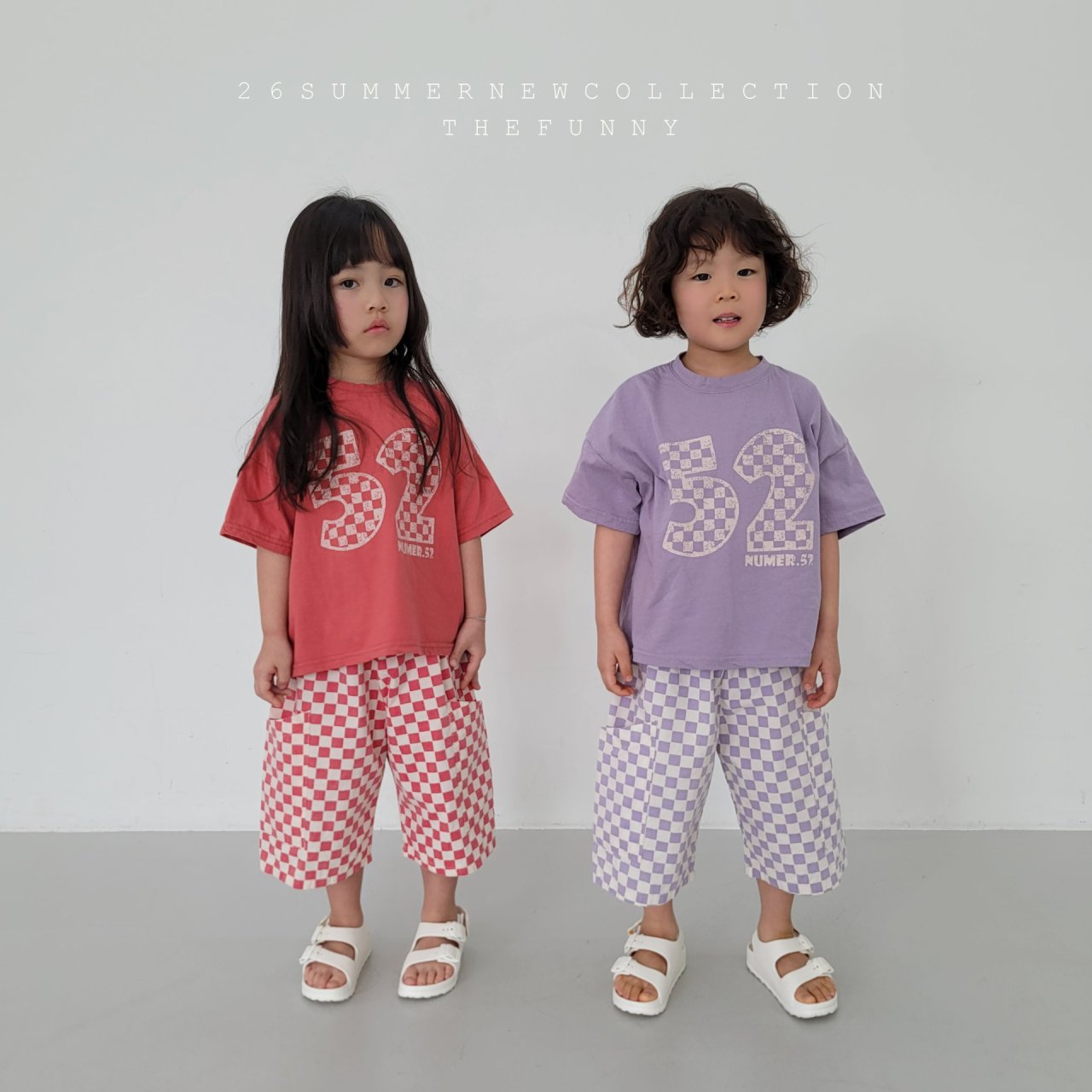 Number T-Shirts [Red/XS(1-2yr), S(2-3yr)]