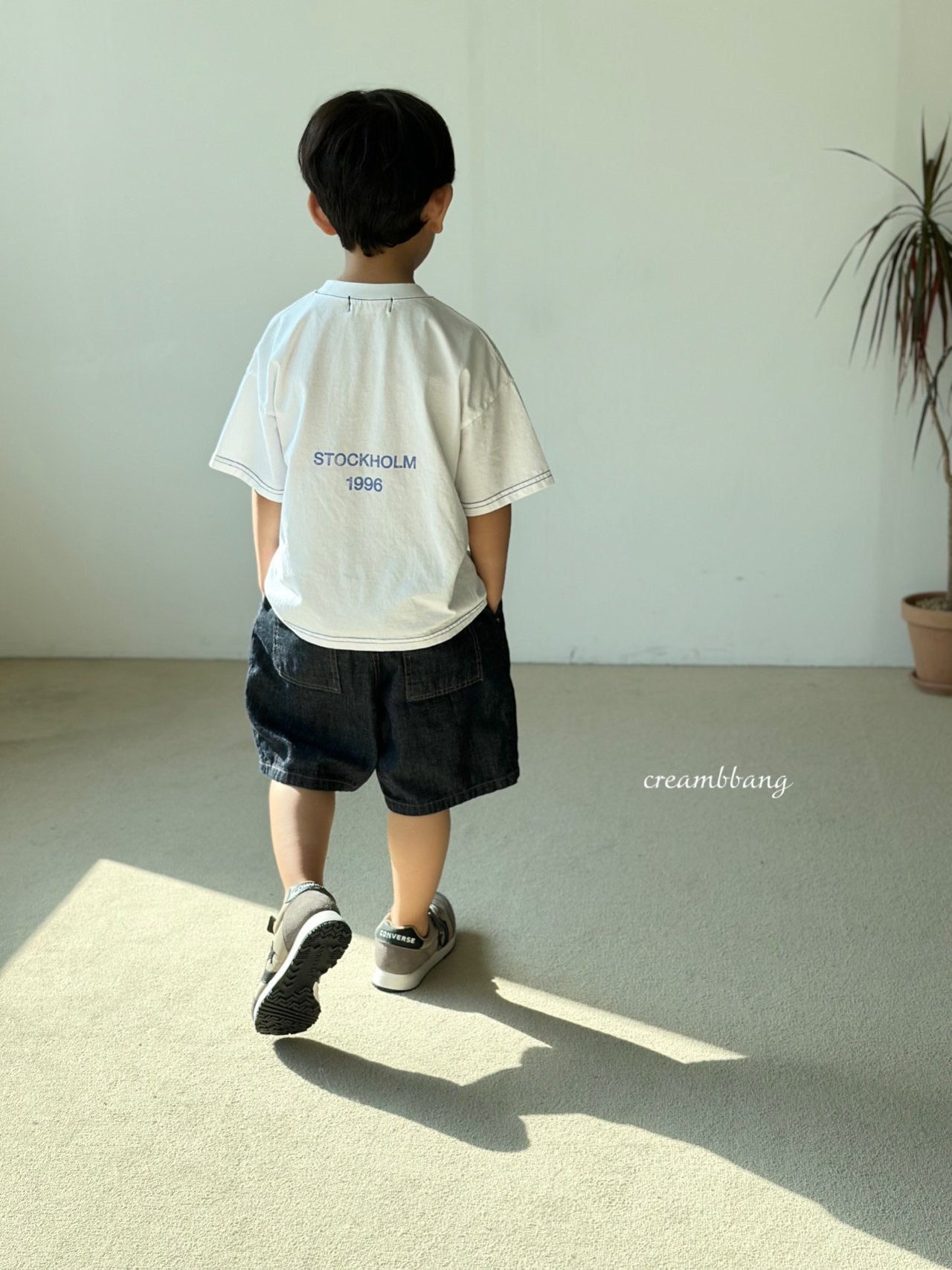 [PRE-ORDER] Charming Pin-Tuck Denim Pants