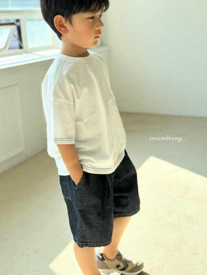 [PRE-ORDER] Charming Pin-Tuck Denim Pants