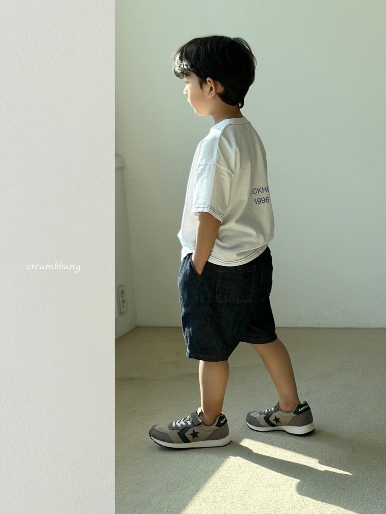 [PRE-ORDER] Charming Pin-Tuck Denim Pants