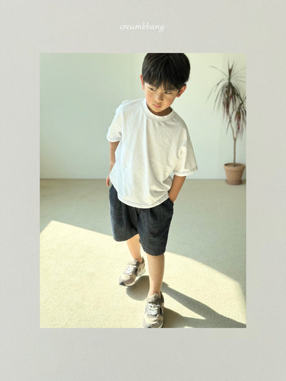 [PRE-ORDER] Charming Pin-Tuck Denim Pants