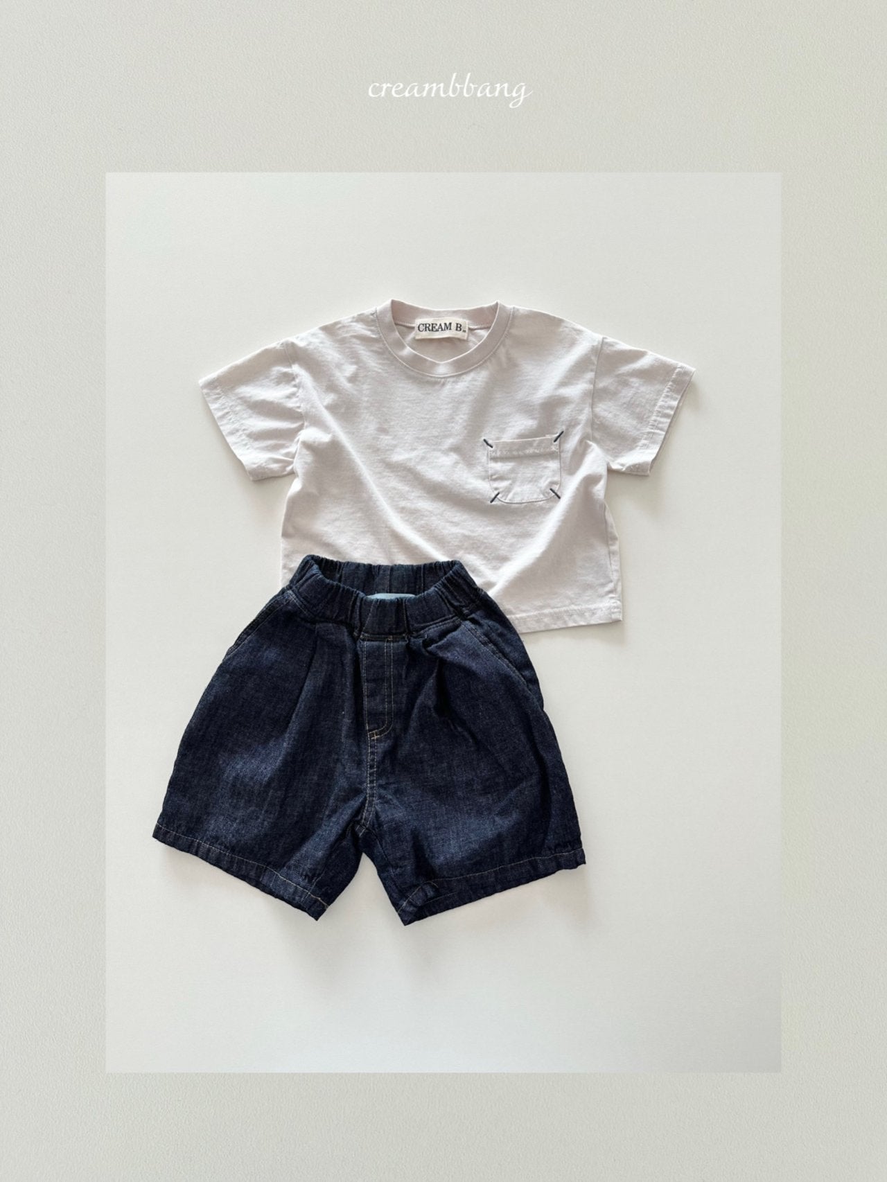 [PRE-ORDER] Charming Pin-Tuck Denim Pants