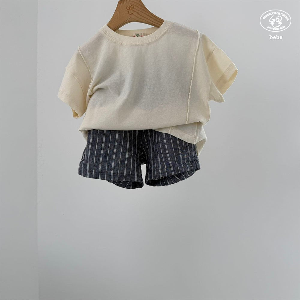 [PRE-ORDER] Pin-Tuck Half Baby T-Shirts