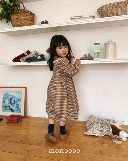 [PRE-ORDER] Lala Check Dress