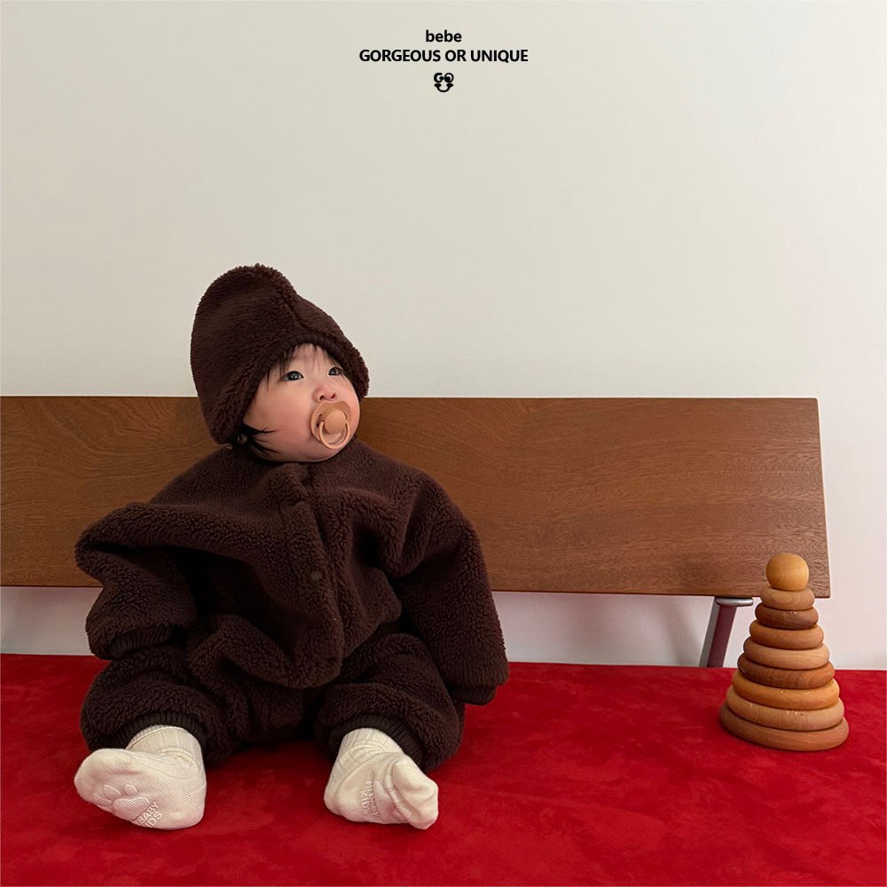 [PRE-ORDER] Chichi Fur Body Suit + Bonnet Set