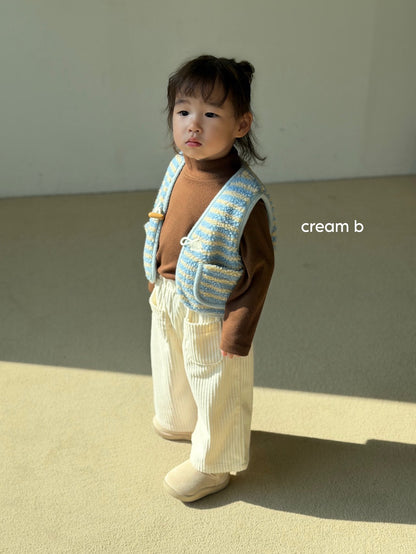 [PRE-ORDER] Corduroy Pocket Wide Pants