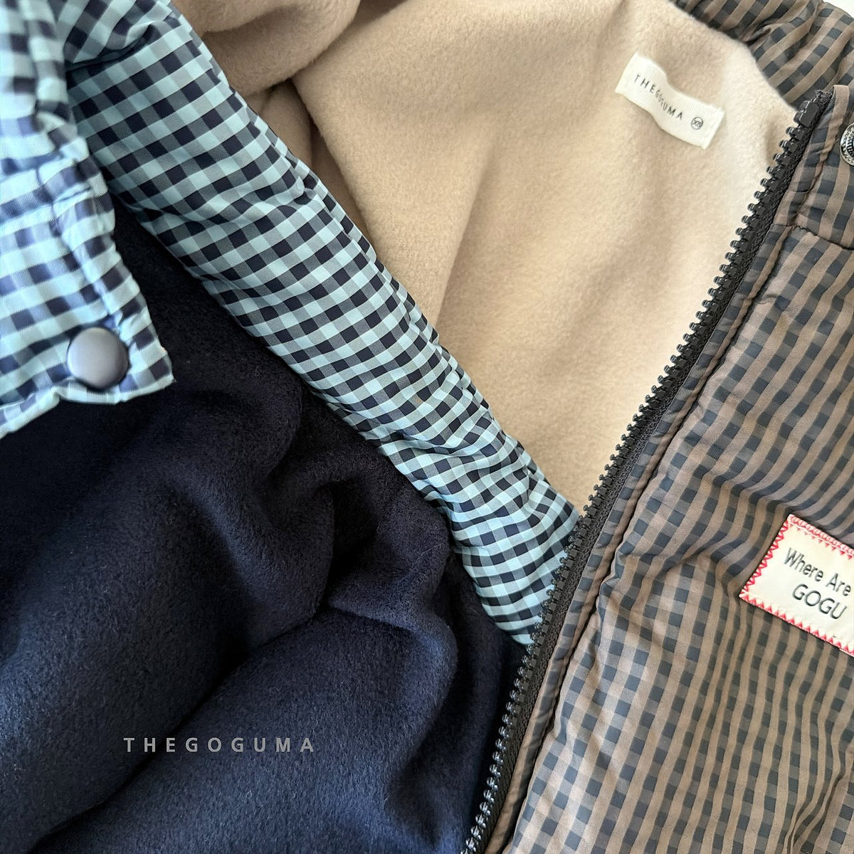 [PRE-ORDER] Check Padded Jumper
