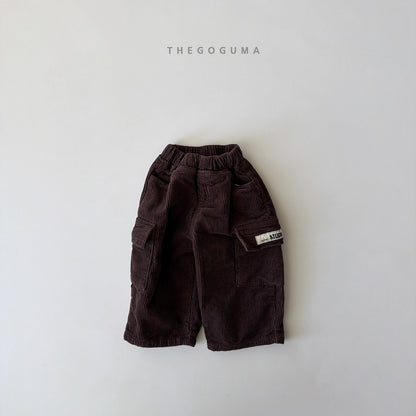 [PRE-ORDER] Corduroy Pocket Pants