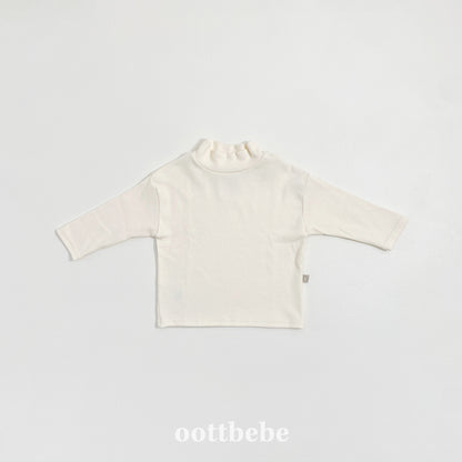 [PRE-ORDER] Modal Ribbed Turtleneck T-Shirts