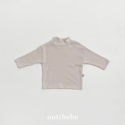 [PRE-ORDER] Modal Ribbed Turtleneck T-Shirts