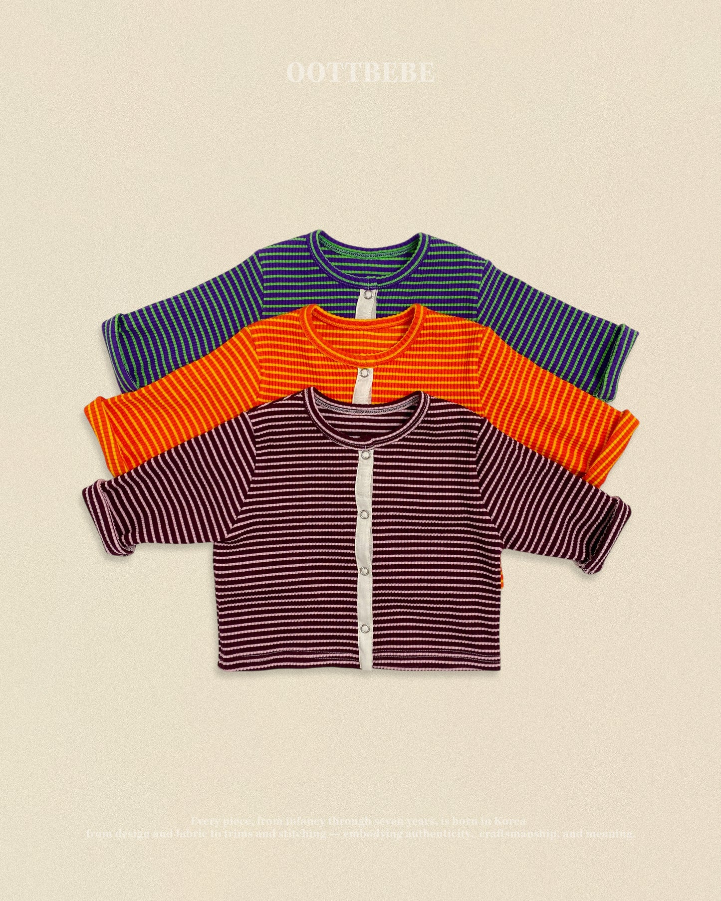 [PRE-ORDER] Chocolate Ribbed Cardigan