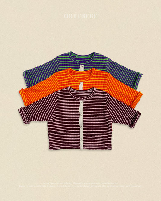 [PRE-ORDER] Chocolate Ribbed Cardigan