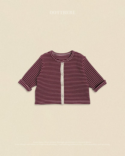 [PRE-ORDER] Chocolate Ribbed Cardigan