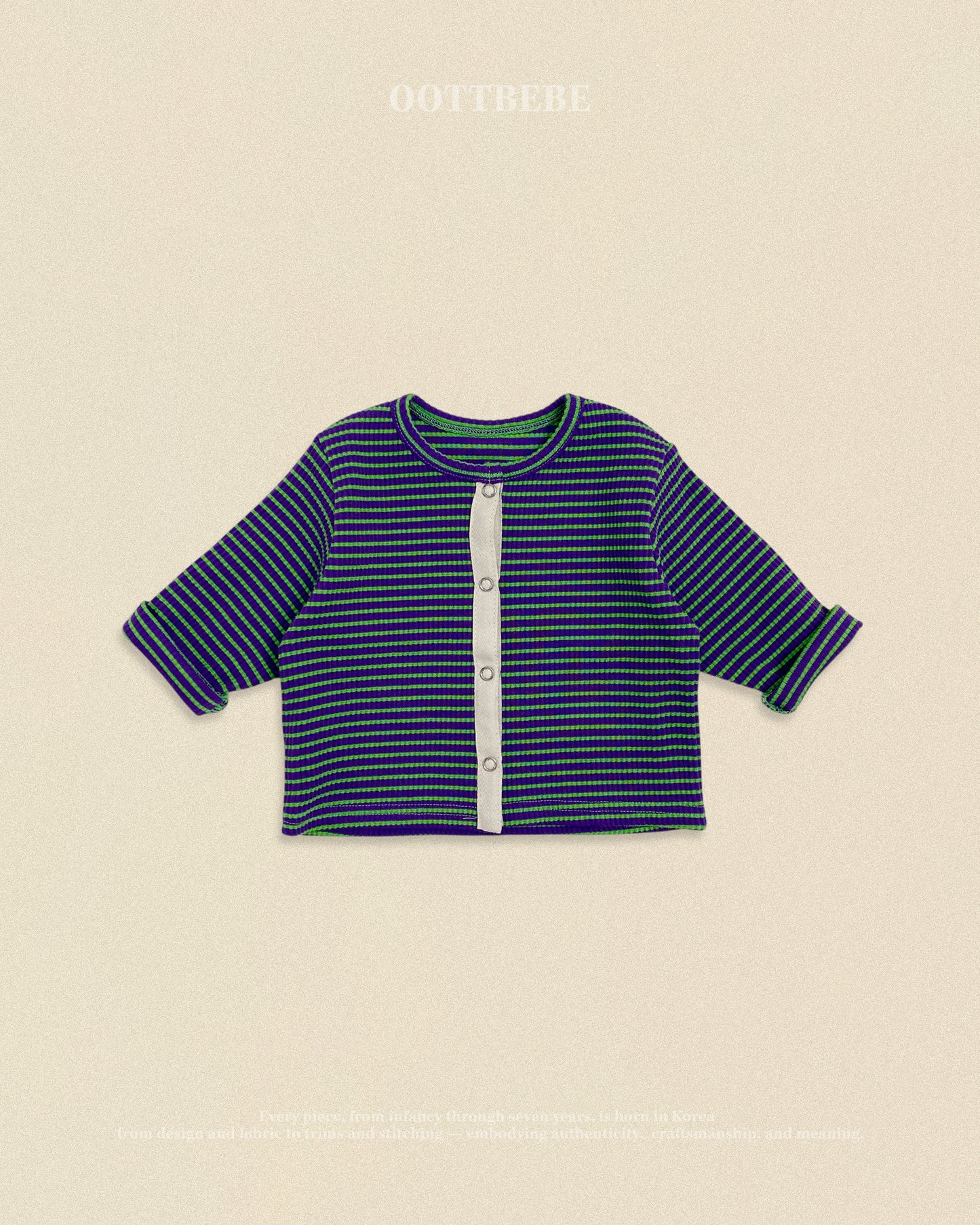 [PRE-ORDER] Chocolate Ribbed Cardigan