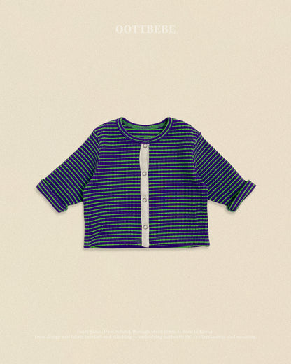 [PRE-ORDER] Chocolate Ribbed Cardigan