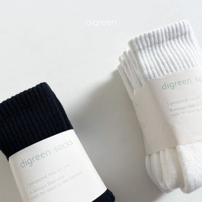 Standard Socks Set [Ivory/XL(10yr-240mm)]