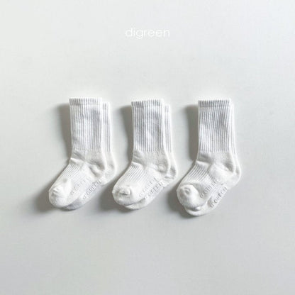 Standard Socks Set [Ivory/XL(10yr-240mm)]