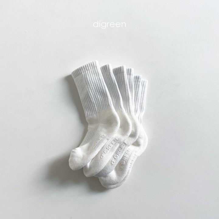 Standard Socks Set [Ivory/XL(10yr-240mm)]