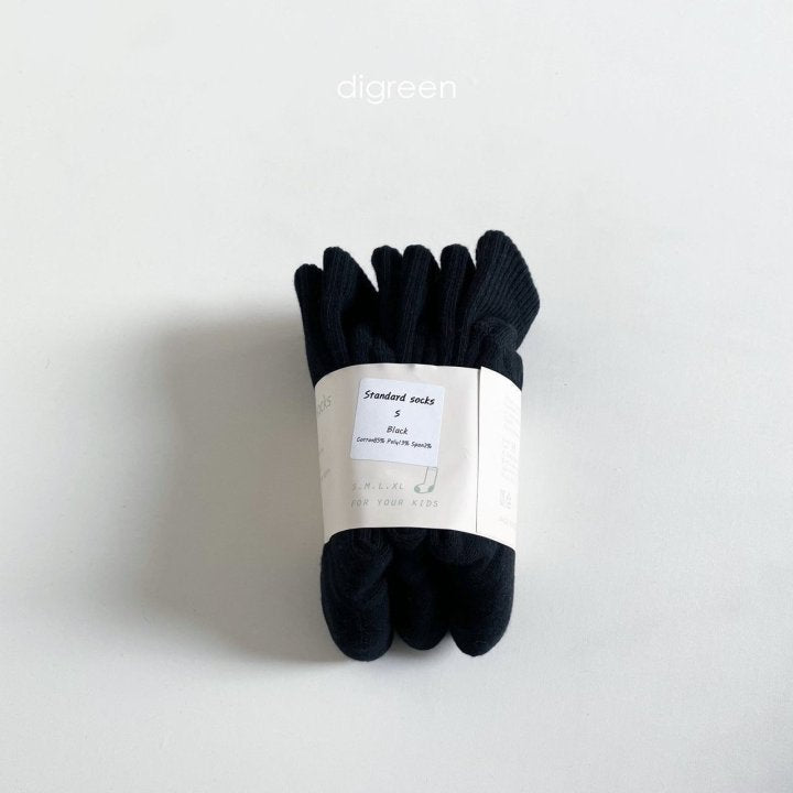 Standard Socks Set [Ivory/XL(10yr-240mm)]