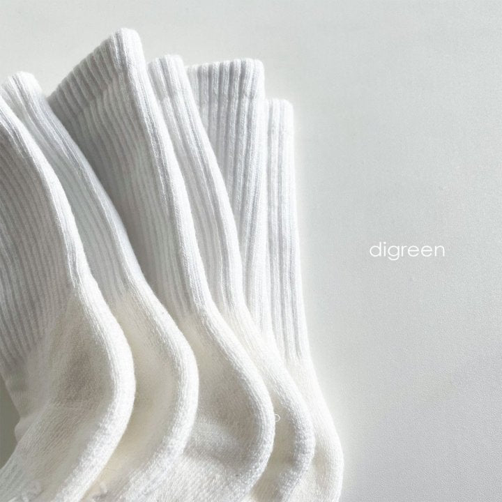 Standard Socks Set [Ivory/XL(10yr-240mm)]