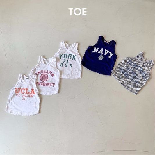 Printing Sleeveless T-Shirt [YORK/XL(5-6yr),JS(6-7yr)]