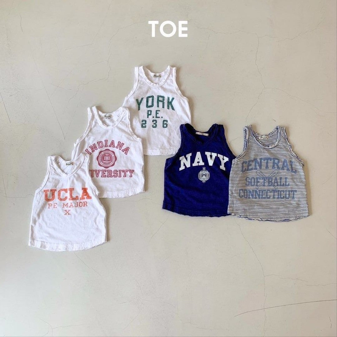 Printing Sleeveless T-Shirt [YORK/XL(5-6yr),JS(6-7yr)]