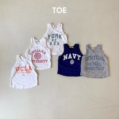 Printing Sleeveless T-Shirt [YORK/XL(5-6yr),JS(6-7yr)]