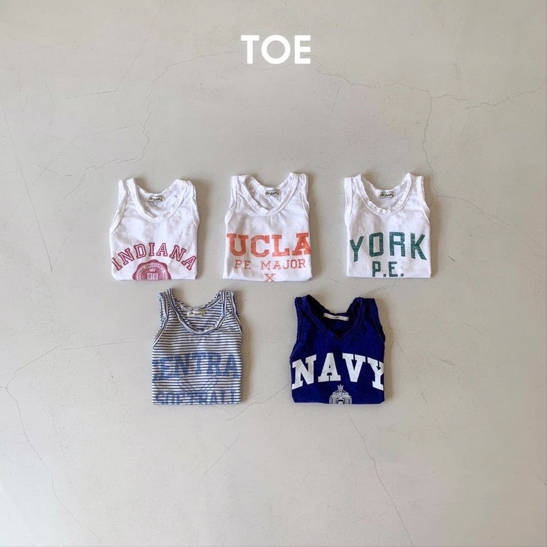 Printing Sleeveless T-Shirt [YORK/XL(5-6yr),JS(6-7yr)]