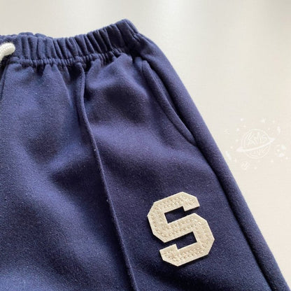 S Wide Pants [Blue, Navy/L(4-5yr)]