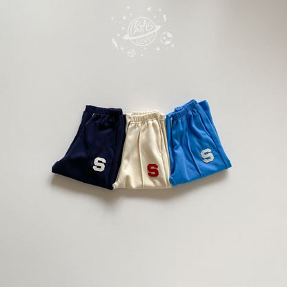 S Wide Pants [Blue, Navy/L(4-5yr)]