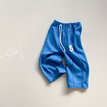 S Wide Pants [Blue, Navy/L(4-5yr)]