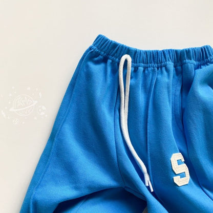 S Wide Pants [Blue, Navy/L(4-5yr)]