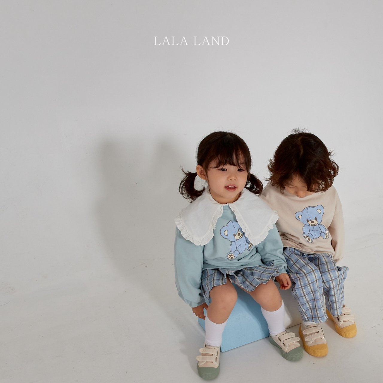 Little Bear Sweatshirt [Light Beige/M(3-4yr)]