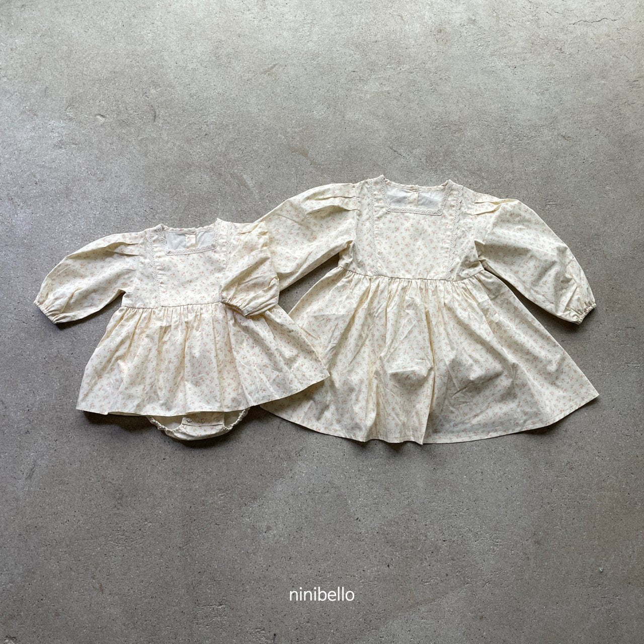 Riley Dress [Cream/L(4-5yr)]