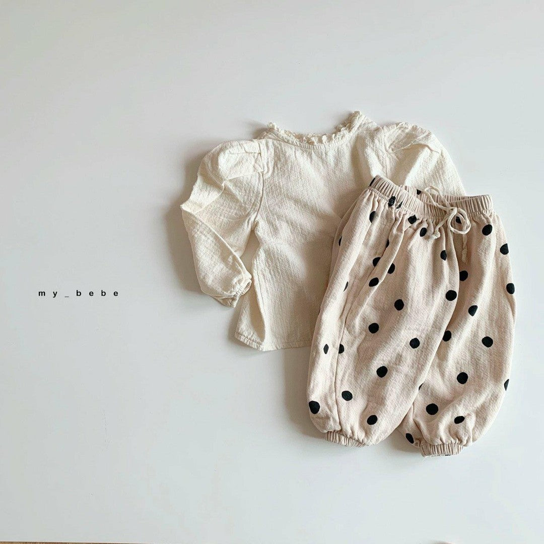 Sausage Long Pants [Dot/M(3-4yr)]