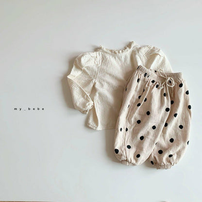 Sausage Long Pants [Dot/M(3-4yr)]