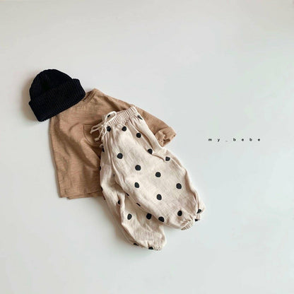 Sausage Long Pants [Dot/M(3-4yr)]